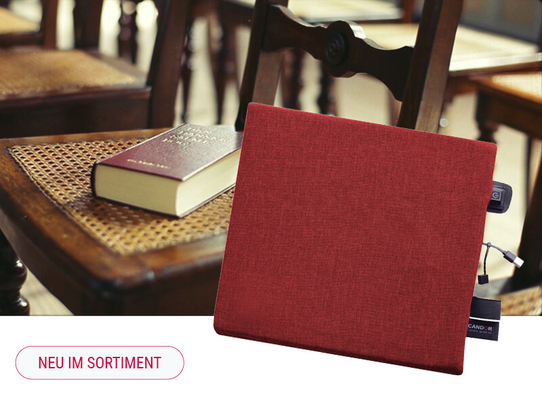 Sitzkissenheizung, mobile Stuhlheizung mit Powerbank Sitzkissenheizung, mobile Stuhlheizung mit Powerbank